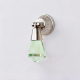 Mint Octagon Glass Pull Teardrop Cabinet Knob