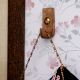 6 Pieces Small Natural Wooden Wall Hooks