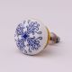 Blue Leaf Flat Knob