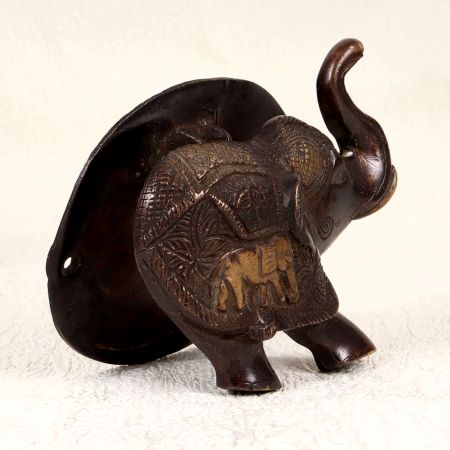 Indian Handmade Elephant Door Knocker Made of Finest Brass