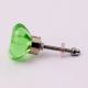 Green Octagon Shape Glass Drawer Knob Online