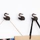 Decorative Swan Wall Hooks 3 Pieces