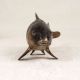 English Art Handmade Fish Statue Made of Finest Brass