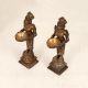 Handcrafted Finest Brass Deep Lakshmi Statue in Set of 2