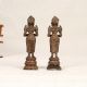 Handcrafted Finest Brass Deep Lakshmi Statue in Set of 2