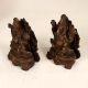 South Indian Brass Lord Ganesha and Goddess Lakshmi in Pair