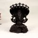 South Indian Art Brass Lord Ganesha Statue for Prayer Room