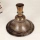 Vintage Engraved Brass Hookah Base from Hyderabad for Decor