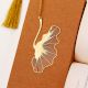 Modern Shiny Golden Bookmark for Readers and Book Lovers - Pack of 6
