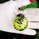 12 Pieces Decorative Lime Green Coloured Christmas Ornaments