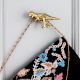 Modern Golden Dinosaur Aluminium Heavy Duty Wall Hook