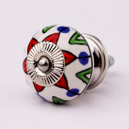 Green Triangle Ceramic Drawer Knob Online