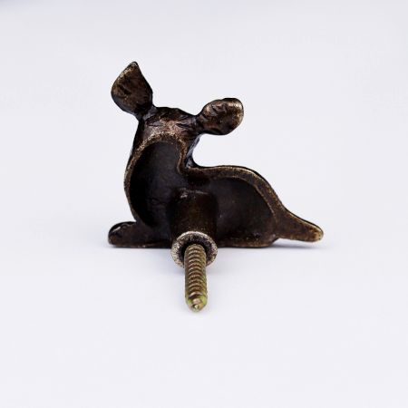 Handmade Antique Fawn Wall Hook