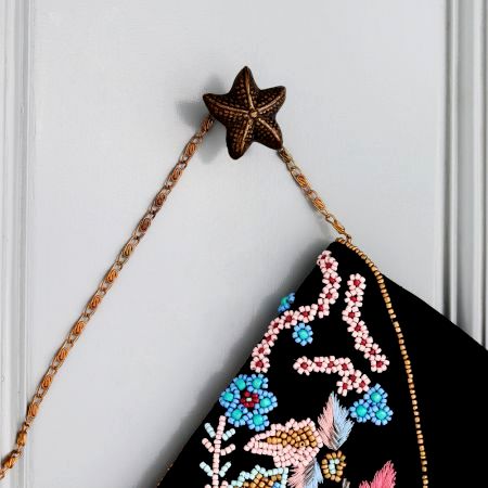 Decorative Modern Antique Starfish Iron Wall Hook