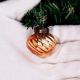 Spiral Glass Christmas Ornaments