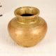 Antique Brown Traditional Water Pot for Hindu Rituals