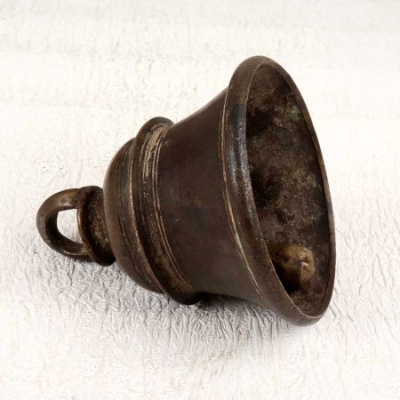 Rich Brown Holy Bell Metal Temple Bell for Hanging