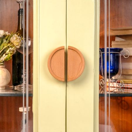 Natural Wooden Dresser (Medium Size) Handle (4 Inch)