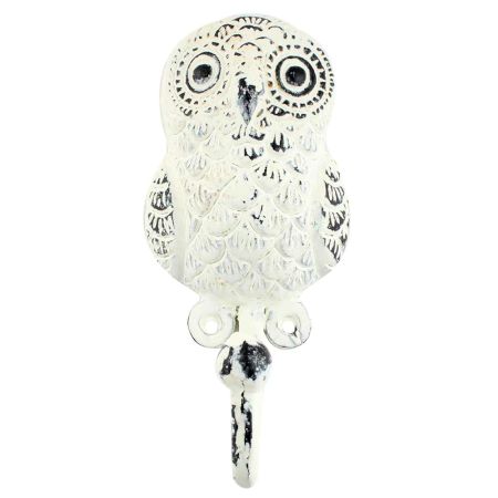 Antique Owl Iron Wall Hook