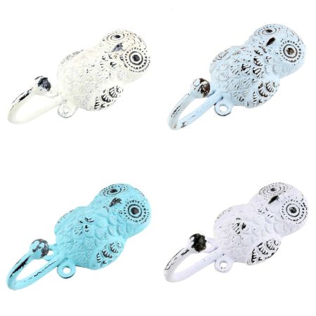 Antique Owl Iron Wall Hook