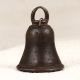Handmade Brown Finish Temple Bell Made of Finest Bell Metal