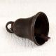 Handmade Brown Finish Temple Bell Made of Finest Bell Metal