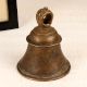 Vintage Handcrafted Temple Bell with Loop Made of Bell Metal