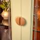 Handmade Natural Wooden Door Handles (Small Size) Pack of 2 Pieces (3 Inches)