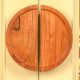 Natural Large Wooden Door Handles 2 Pieces