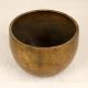 Elegant Brown Bell Metal Meditation Singing Bowl for Decor