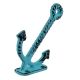 Modern Anchor Distressed Iron Hooks