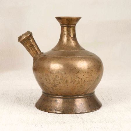 Vintage Handmade Hookah Base Made of Brass for Decor