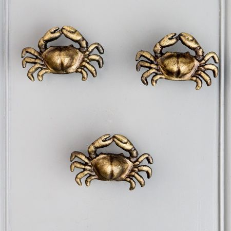 Antique Crab Iron Modern Wall Hook-3 Pieces