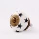 Black Star Ceramic Knob