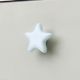 Solid Sage Green Star Ceramic Cabinet Knob