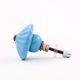 Solid Turquoise Ceramic Cabinet Knob