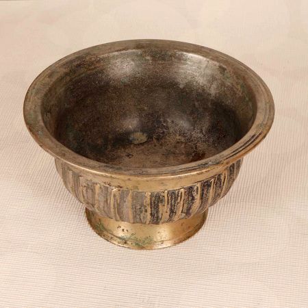 Vintage Finish Handmade Kumkum Bowl Made of Brass