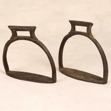 Handcrafted Finest Brass Horse Stirrups for Vintage Collection in Pair