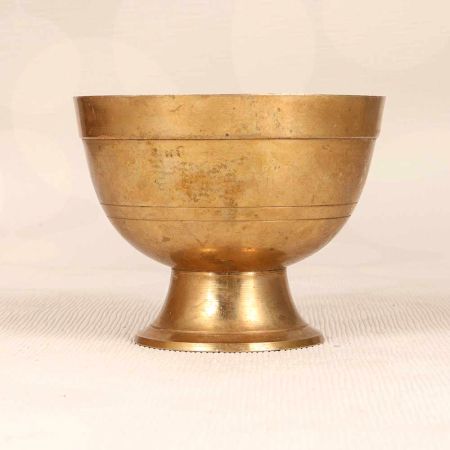 Vintage Finish Kumkum Bowl Made of High-Quality Brass
