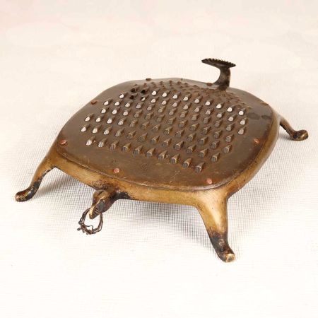 Handmade High-Quality Brass Vegetable Grater in Gujarat Art