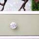 Blue Bird Golden Berry Ceramic Floral Drawer Knob Online