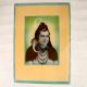 Lord Shiva Vintage Oleograph Paper Print for Prayer Room