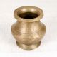 Traditional Handcrafted Brass Holy Water Pot for Collection