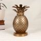 Small Vintage Brass Half Pineapple for Home Decoration
