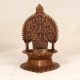 Traditional Finest Brass Gaja Lakshmi Oil Lamp for Temple