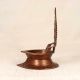 Traditional Finest Brass Gaja Lakshmi Oil Lamp for Temple