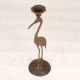 Beautiful Bird Candle Holder Made of High-Quality Brass