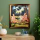 Lord Hanuman and Legendary Tulsidas Canvas Painting