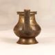 Handmade Traditional Brass Holy Water Pot with Spout for Prayer Room