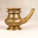 Sturdy Handmade Brass Holy Water Pot for Flower Decoration